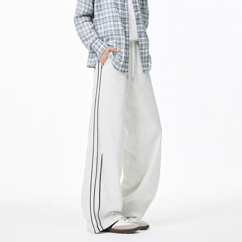 WARNING LIGHT Knitted Sports Pants Unisex-5
