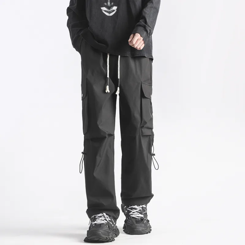 WARNING LIGHT Casual Pants Unisex-4