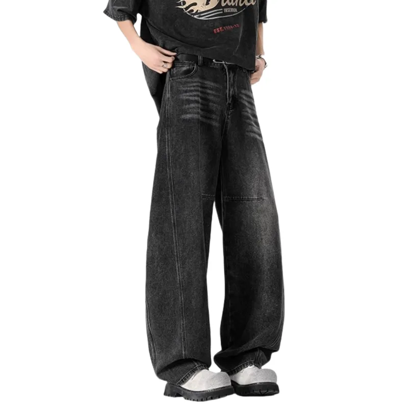 WARNING LIGHT Jeans Unisex-5