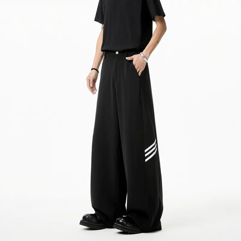 WARNING LIGHT Knitted Sports Pants Unisex-2