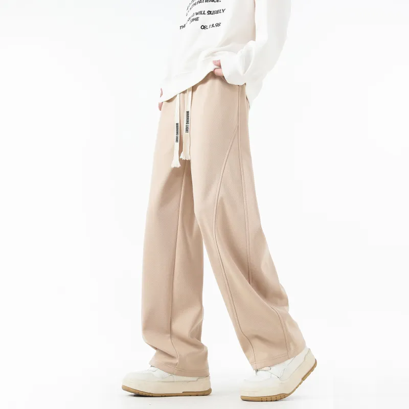 WARNING LIGHT Knitted Sports Pants Unisex-21