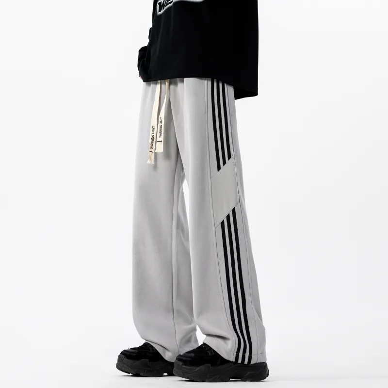 WARNING LIGHT Knitted Sports Pants Unisex-18