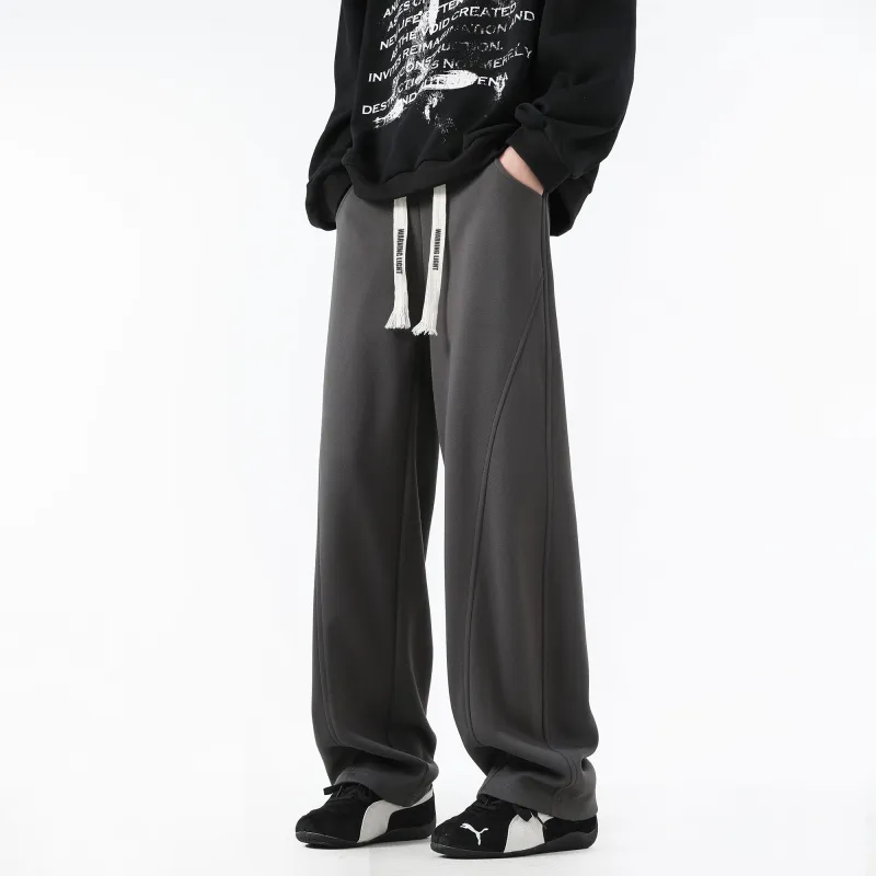WARNING LIGHT Knitted Sports Pants Unisex-16
