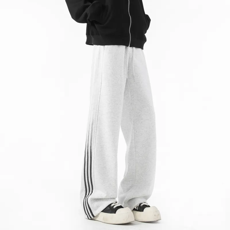 WARNING LIGHT Knitted Sweatpants Unisex-19