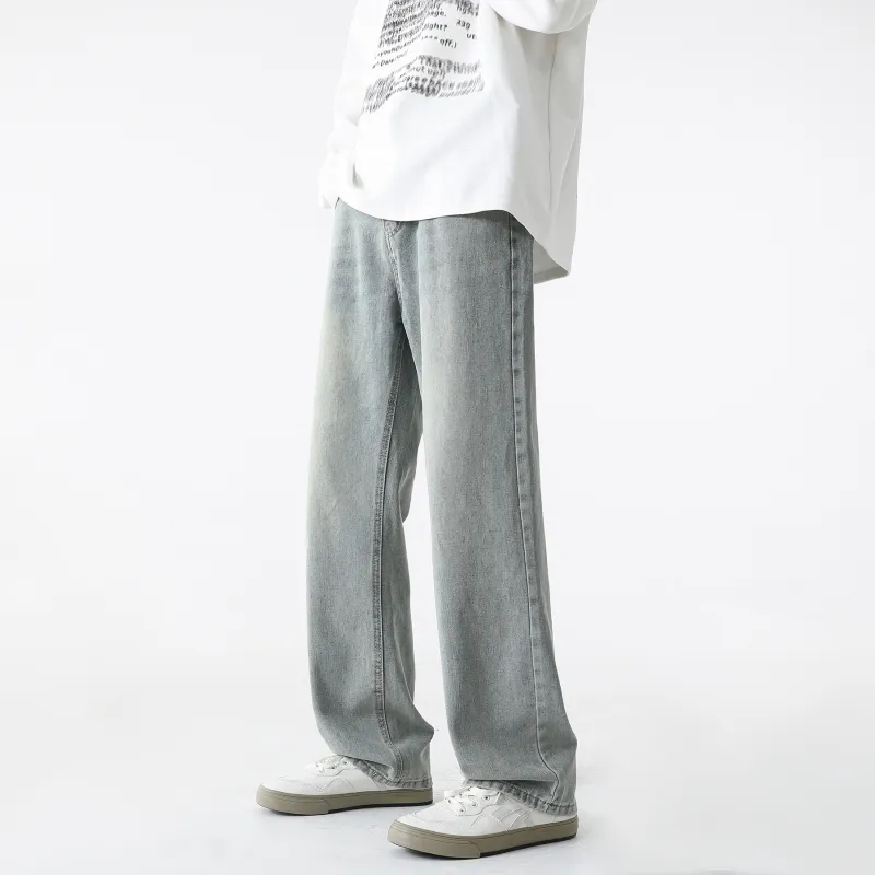WARNING LIGHT Jeans Unisex Rusty Red-14
