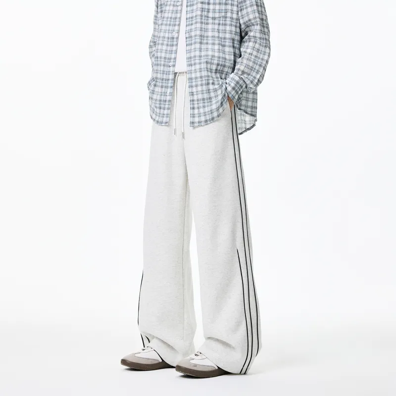 WARNING LIGHT Knitted Sports Pants Unisex-3