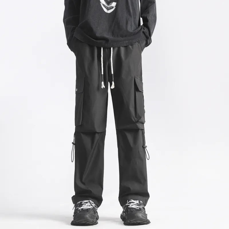 WARNING LIGHT Casual Pants Unisex-3