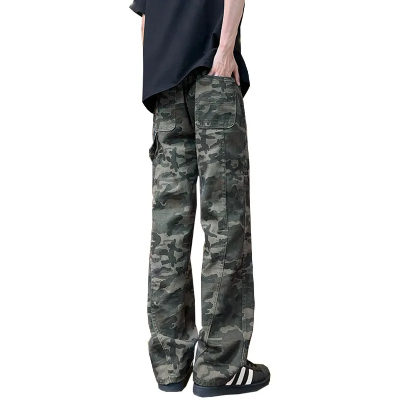 WARNING LIGHT Jeans Unisex Camouflage-1