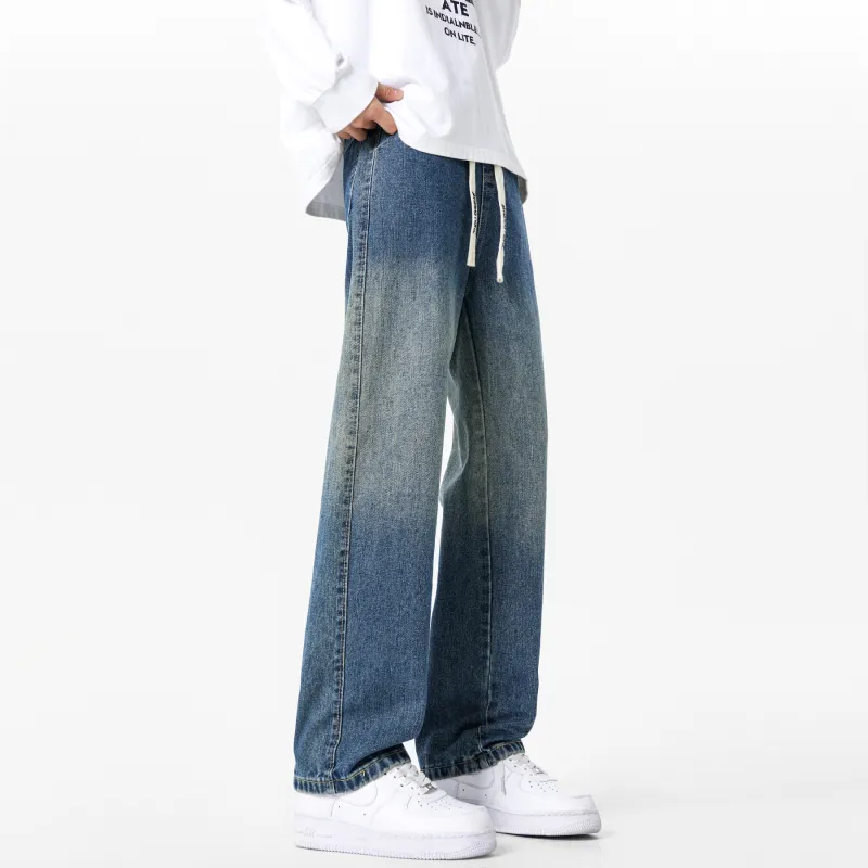 WARNING LIGHT Jeans Unisex-16