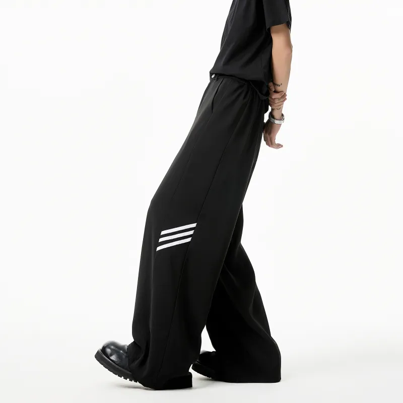 WARNING LIGHT Knitted Sports Pants Unisex-6