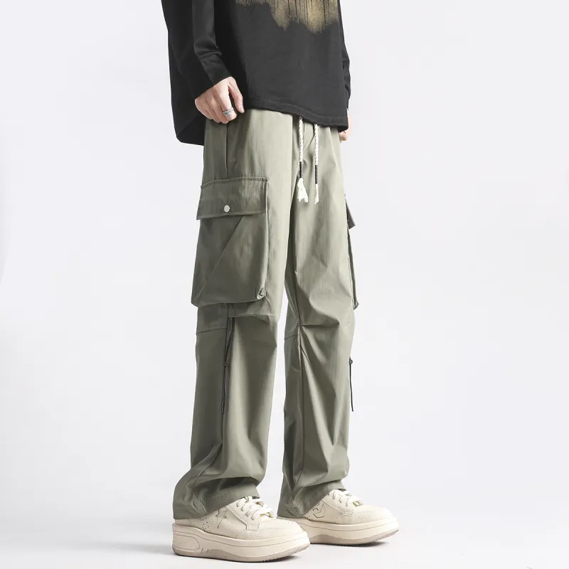 WARNING LIGHT Casual Pants Unisex-9