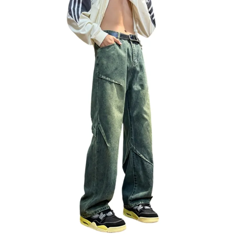 WARNING LIGHT Jeans Unisex-17