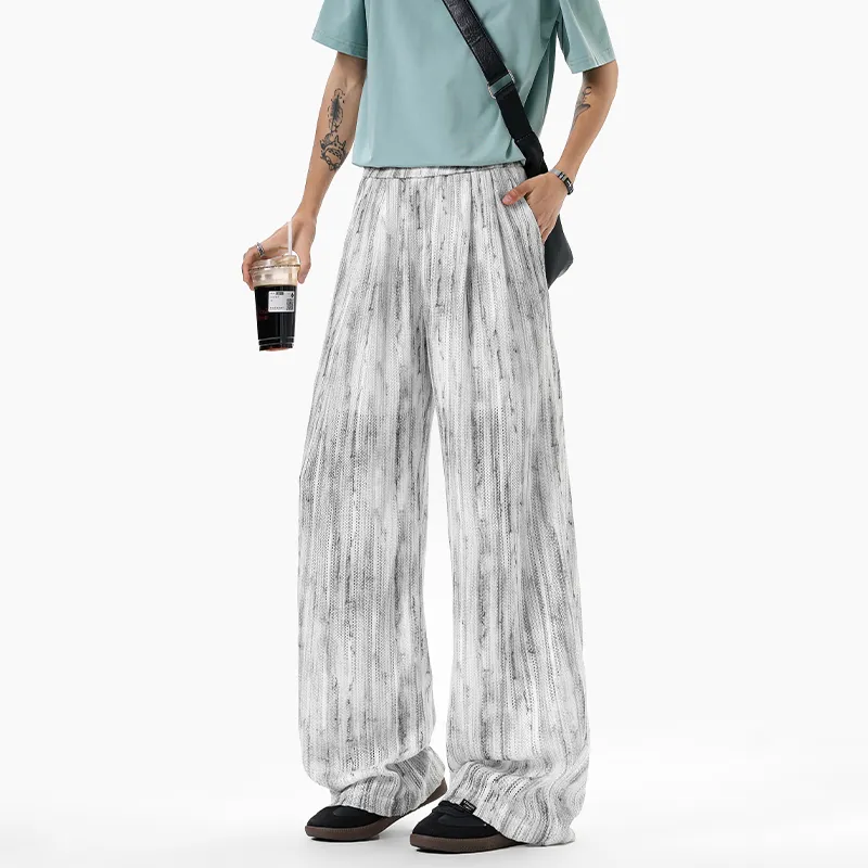 WARNING LIGHT Casual Pants Unisex-1