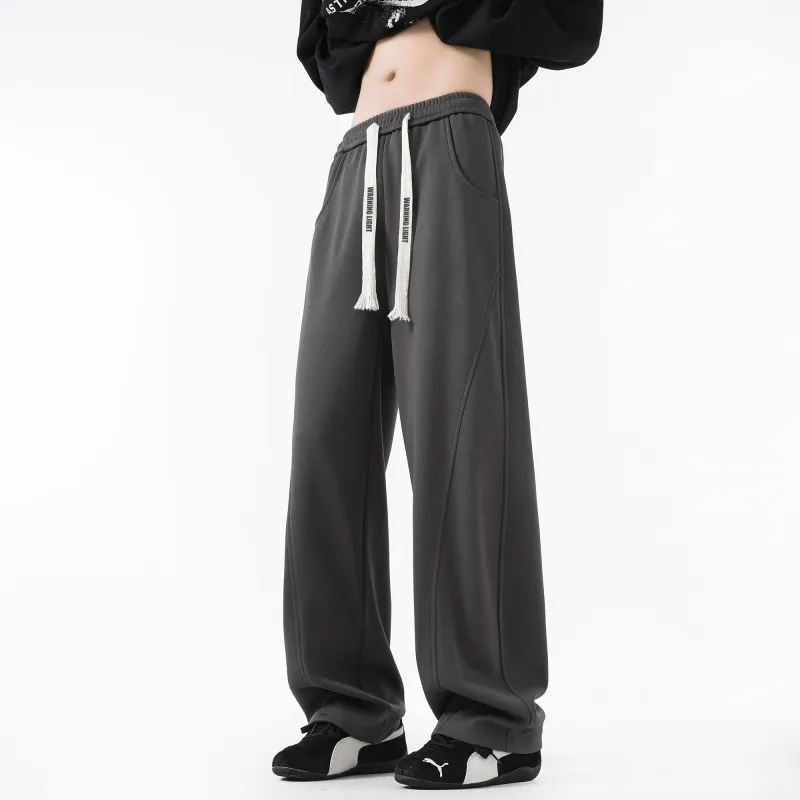 WARNING LIGHT Knitted Sports Pants Unisex-42