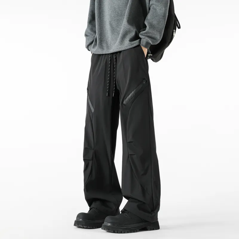 WARNING LIGHT Casual Pants Unisex-3