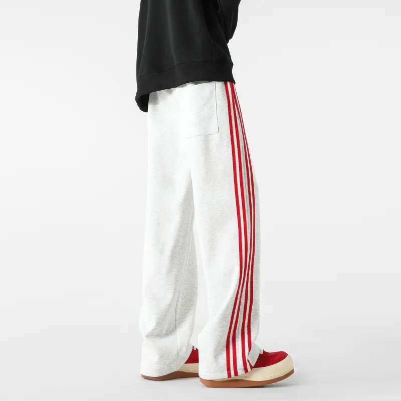 WARNING LIGHT Knitted Sports Pants Unisex-1