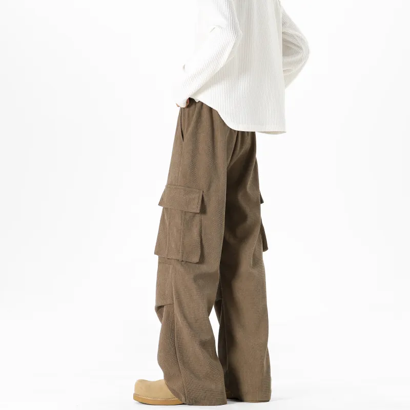 WARNING LIGHT Casual Pants Unisex-21