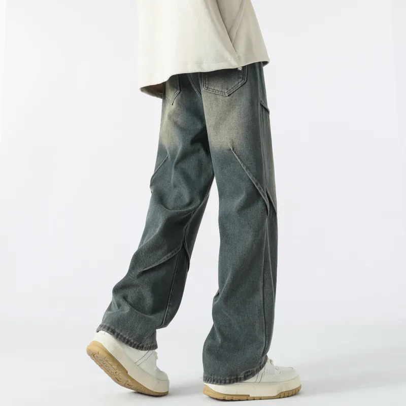 WARNING LIGHT Jeans Unisex-12