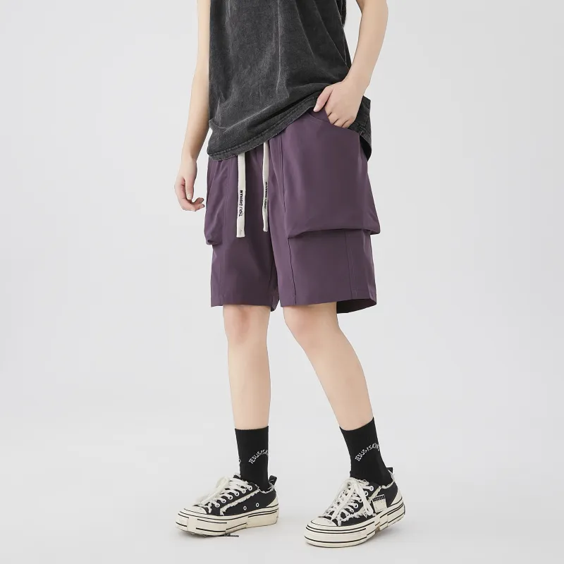 WARNING LIGHT Cargo Shorts Unisex-17
