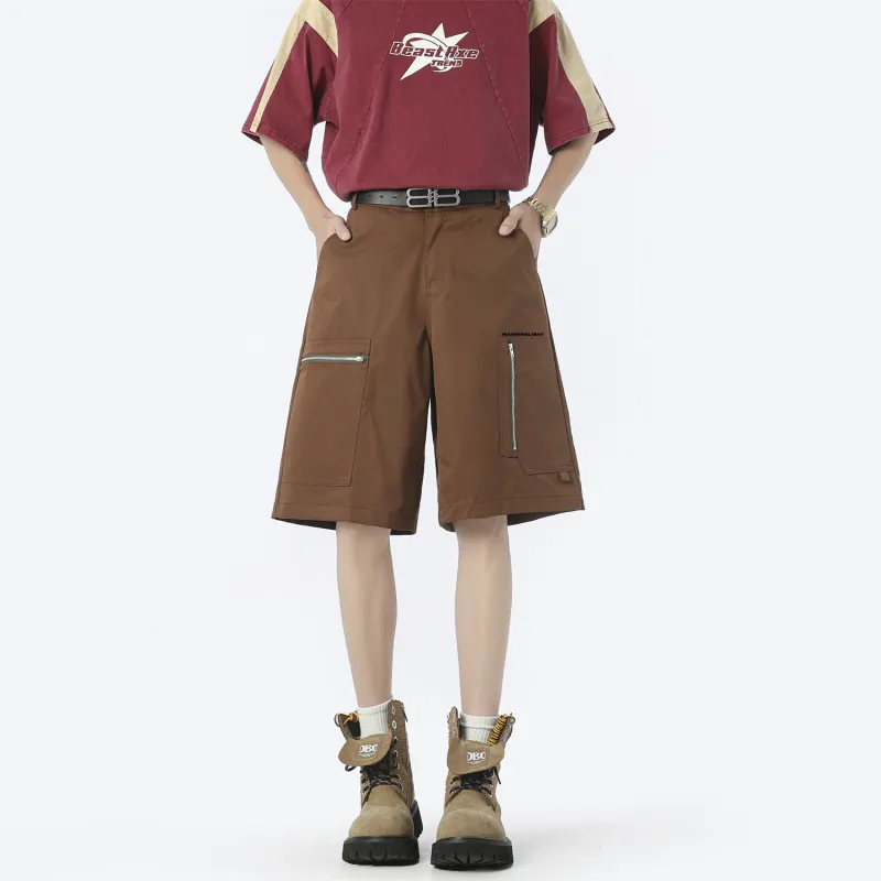 WARNING LIGHT Cargo Shorts Unisex-3
