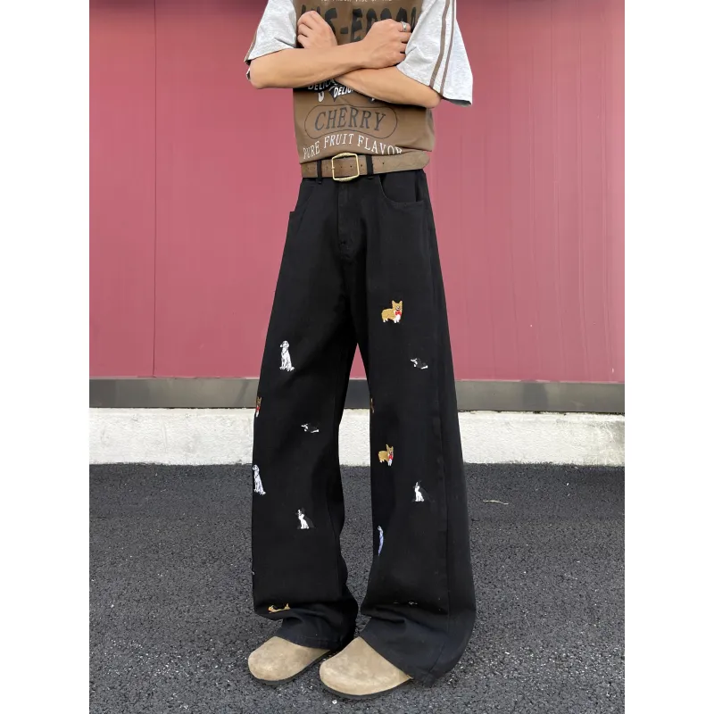 WARNING LIGHT Jeans Unisex-7