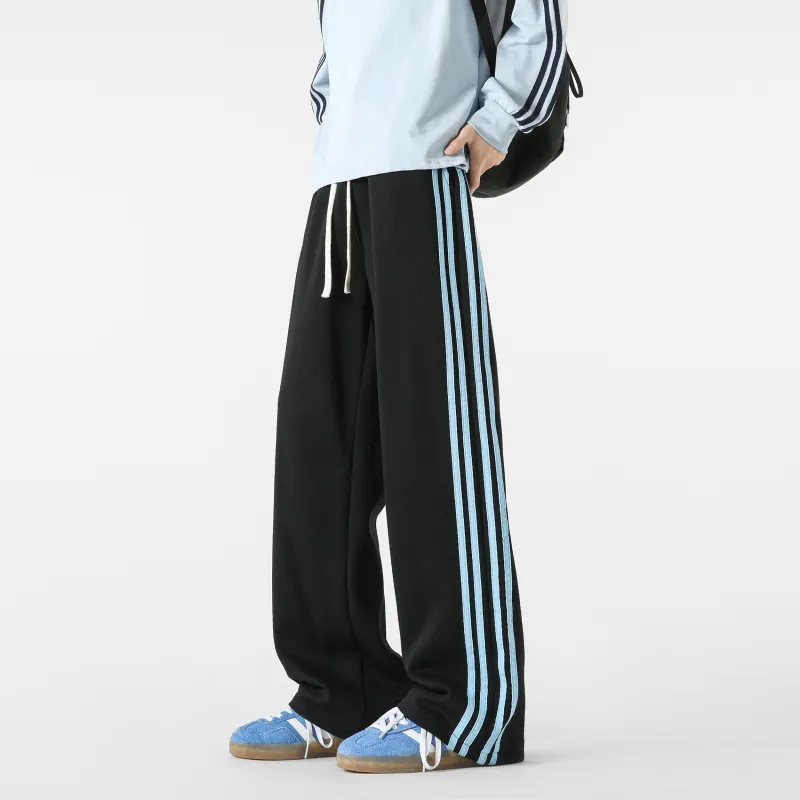 WARNING LIGHT Knitted Sports Pants Unisex-7