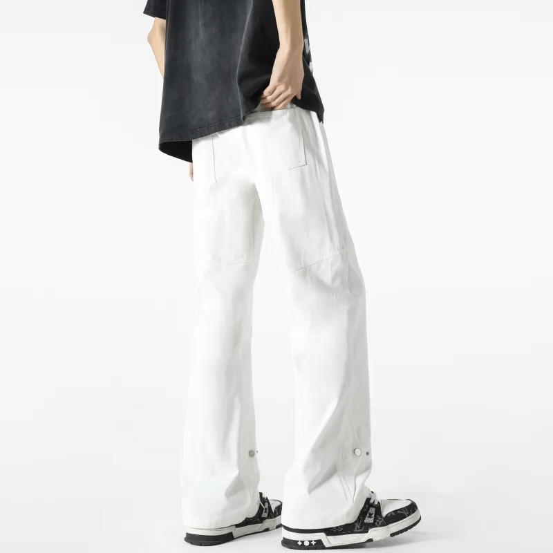 WARNING LIGHT Casual Pants Unisex-7