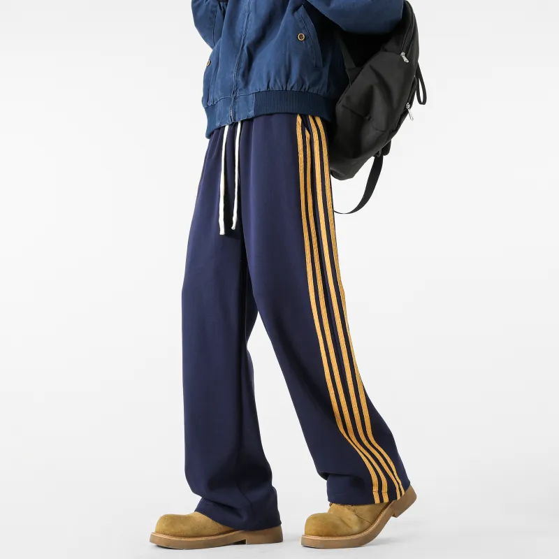 WARNING LIGHT Knitted Sports Pants Unisex-11
