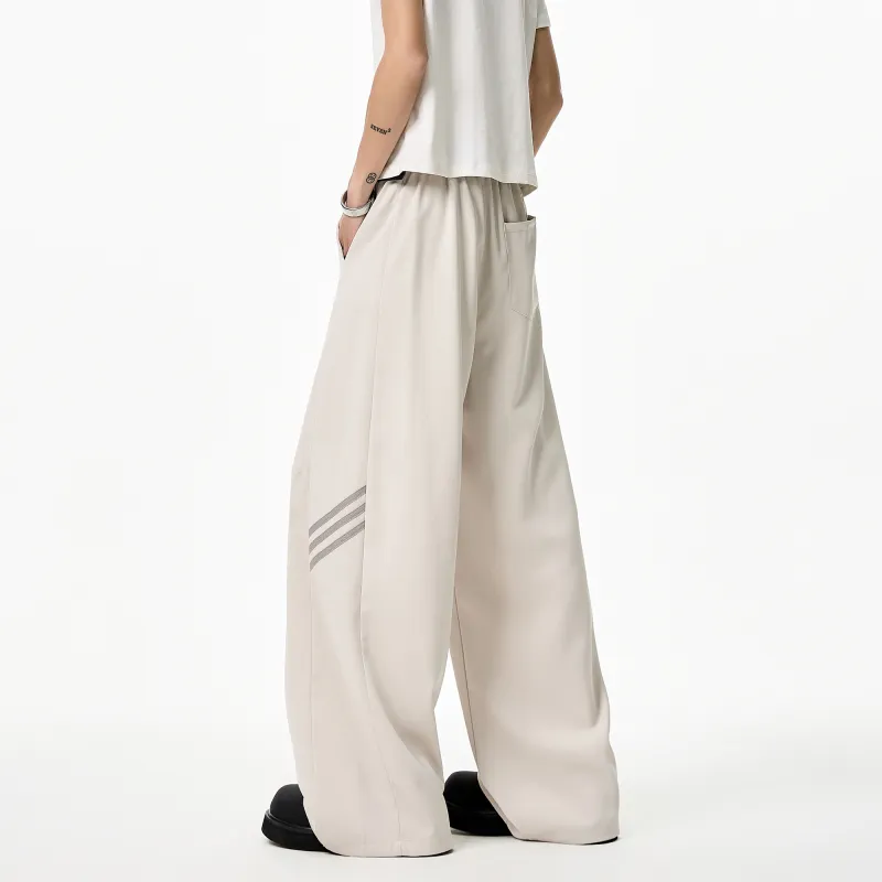 WARNING LIGHT Knitted Sports Pants Unisex-9