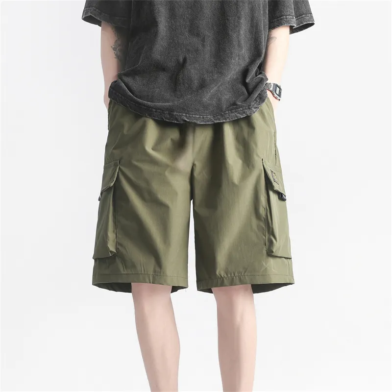 WARNING LIGHT Cargo Shorts Unisex-14