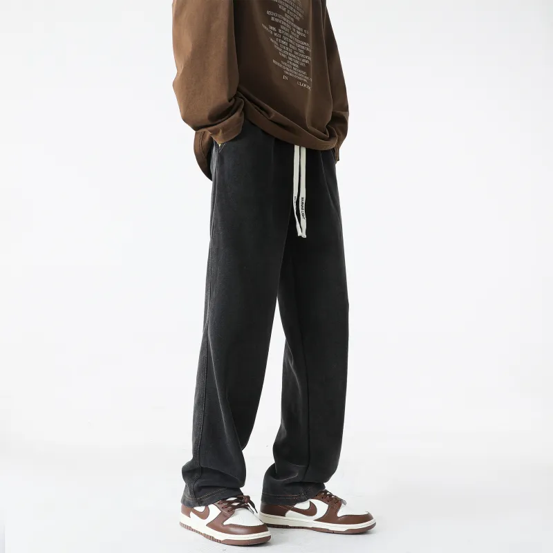 WARNING LIGHT Casual Pants Unisex-4