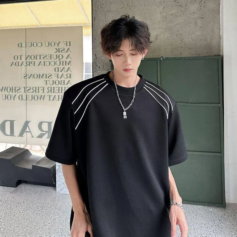 WARNING LIGHT T Shirt Unisex Black-2