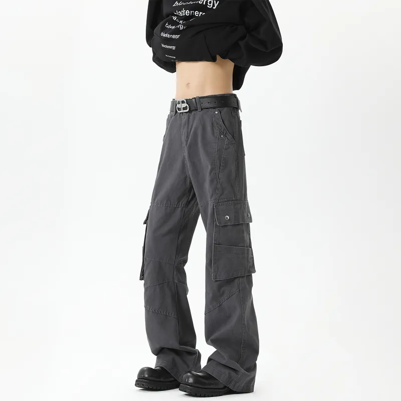 WARNING LIGHT Cargo Pants Unisex-4
