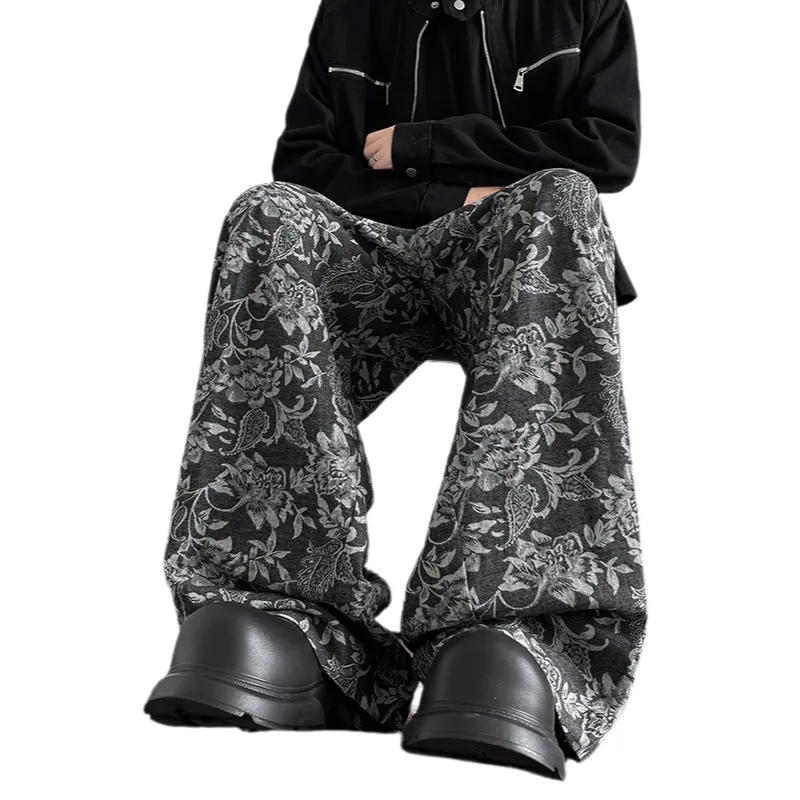 WARNING LIGHT Casual Pants Unisex Black-4