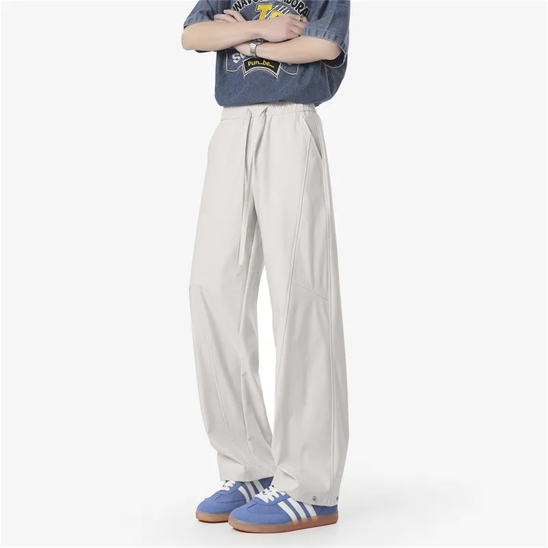 WARNING LIGHT Casual Pants Unisex-4