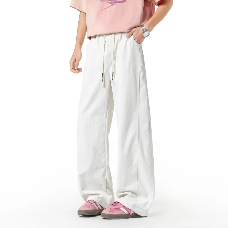 WARNING LIGHT Casual Pants Unisex-7