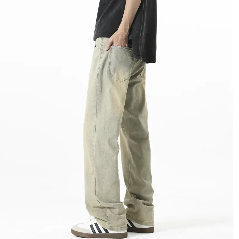 WARNING LIGHT Jeans Unisex Light Blue-5