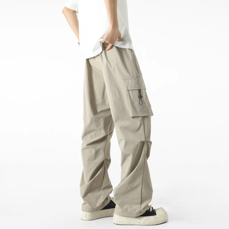 WARNING LIGHT Casual Pants Unisex-7