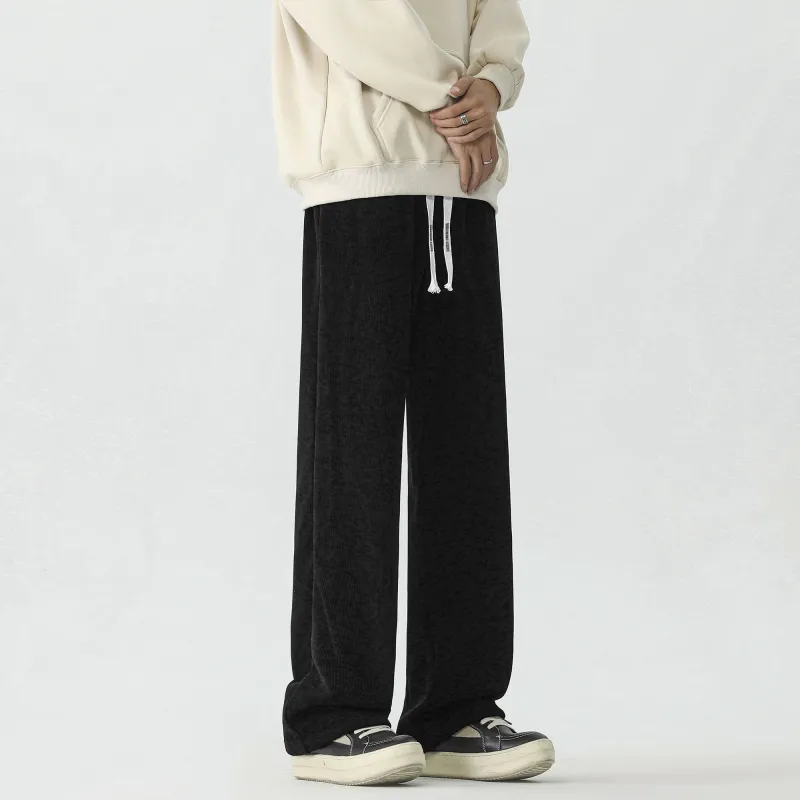 WARNING LIGHT Knitted Sports Pants Unisex-2
