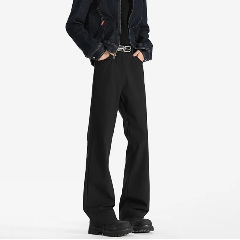 WARNING LIGHT Jeans Unisex Black-1