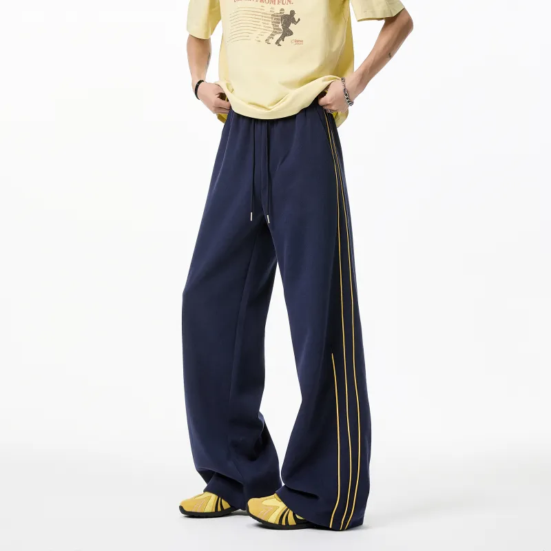 WARNING LIGHT Knitted Sports Pants Unisex-17