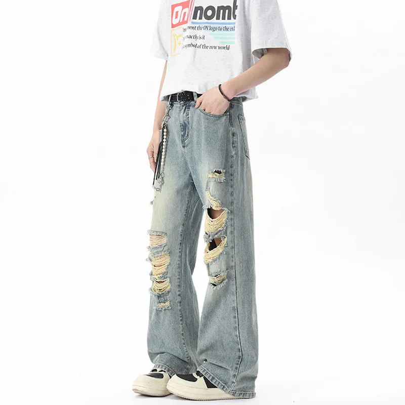 WARNING LIGHT Jeans Unisex-4