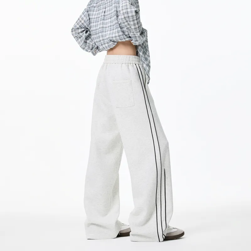 WARNING LIGHT Knitted Sports Pants Unisex-6