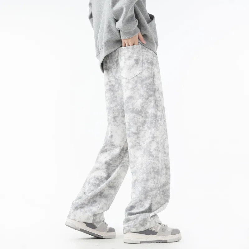 WARNING LIGHT Knitted Sports Pants Unisex-33