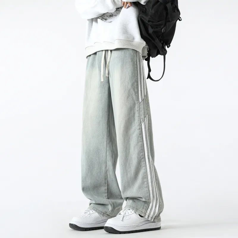WARNING LIGHT Jeans Unisex-8