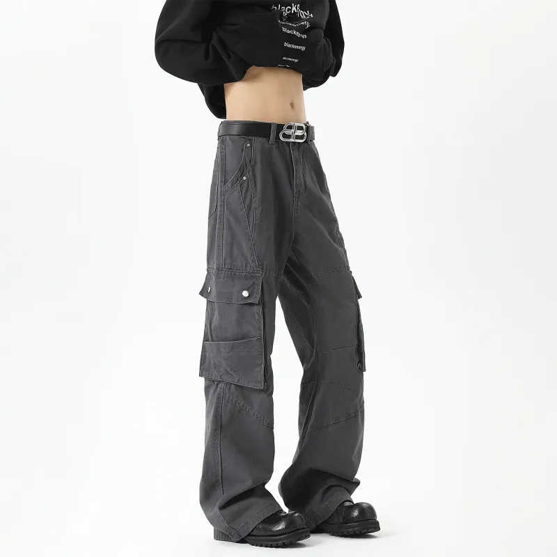 WARNING LIGHT Cargo Pants Unisex-5