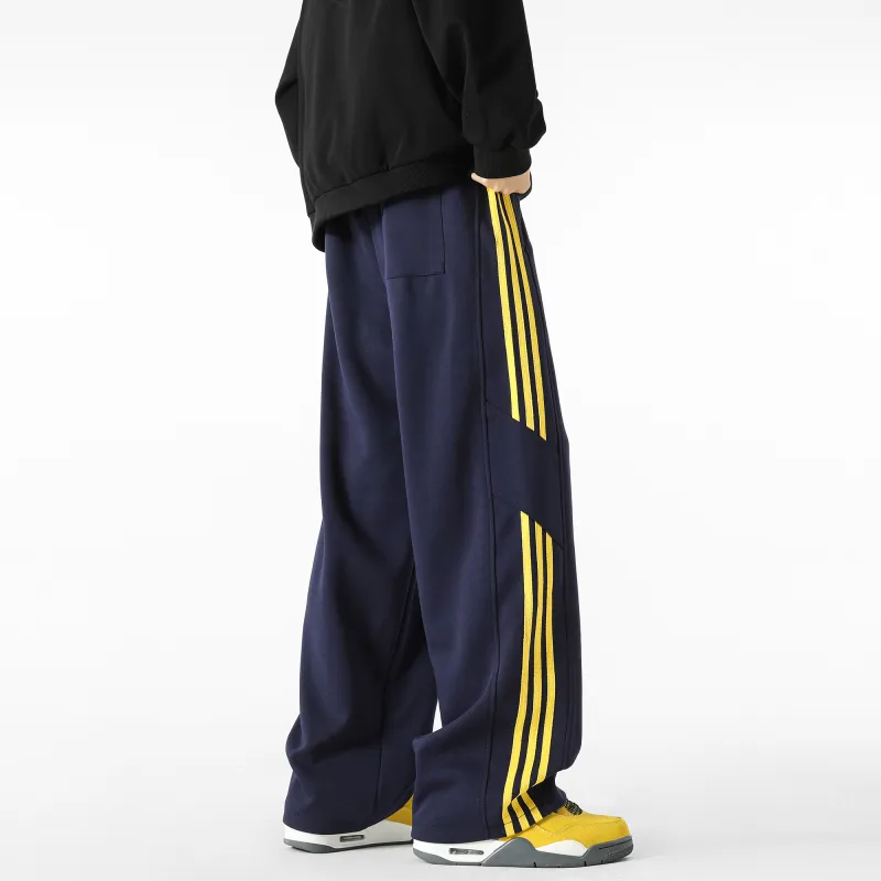 WARNING LIGHT Knitted Sports Pants Unisex-11