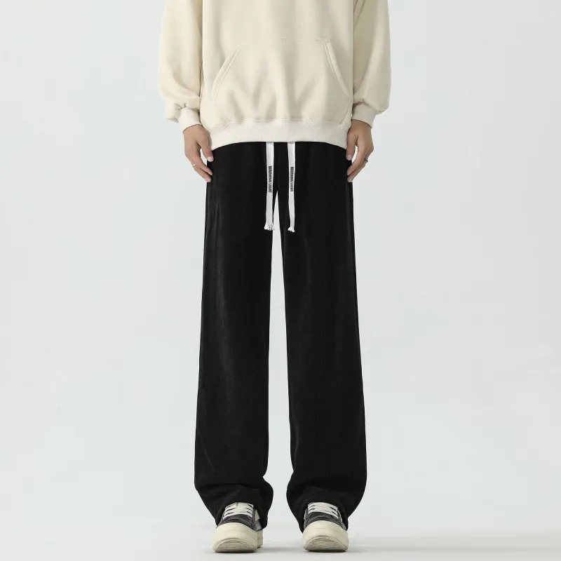 WARNING LIGHT Knitted Sports Pants Unisex-1