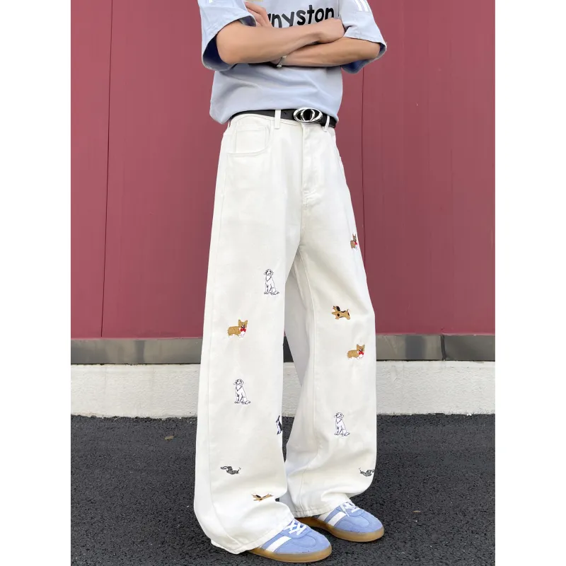WARNING LIGHT Jeans Unisex-4