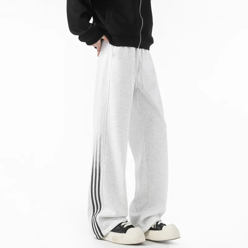 WARNING LIGHT Knitted Sweatpants Unisex-4